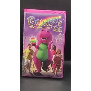 Barney’s Great Adventure: The Movie (VHS) – Original Purple Clamshell